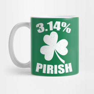 Pi Day St. Patrick's 3.14 Irish Funny Pirish Math Teacher Mug